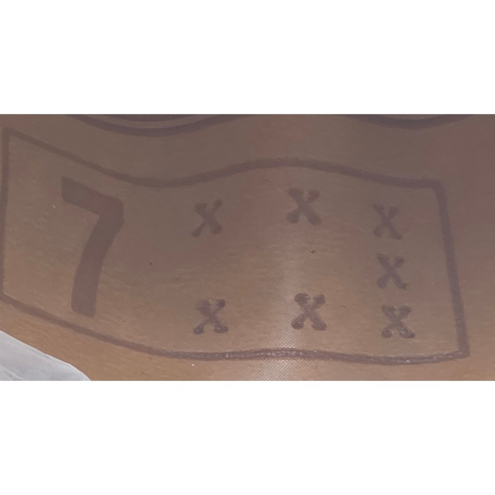 Resistol Denison 7X Hard Straw Cowboy Hat 6 7/8 Leather Sweatband with Protector - Picture 12 of 14